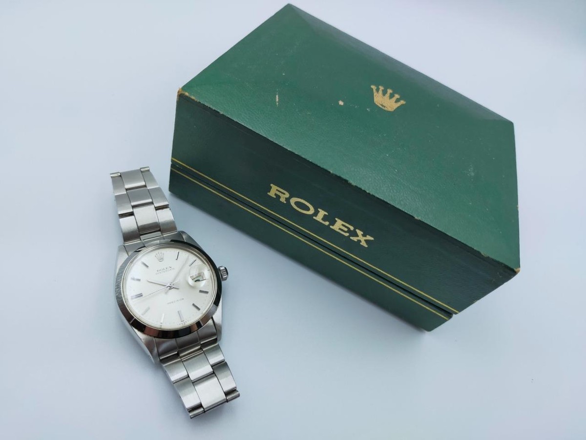 Authentic RARE Rolex 6694 Oyster Date Precision Men's Steel