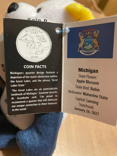 MICHIGAN LIMITED TRASURES COIN BEAR STATE QUARTER, Pre-Owned - Picture 4 of 5