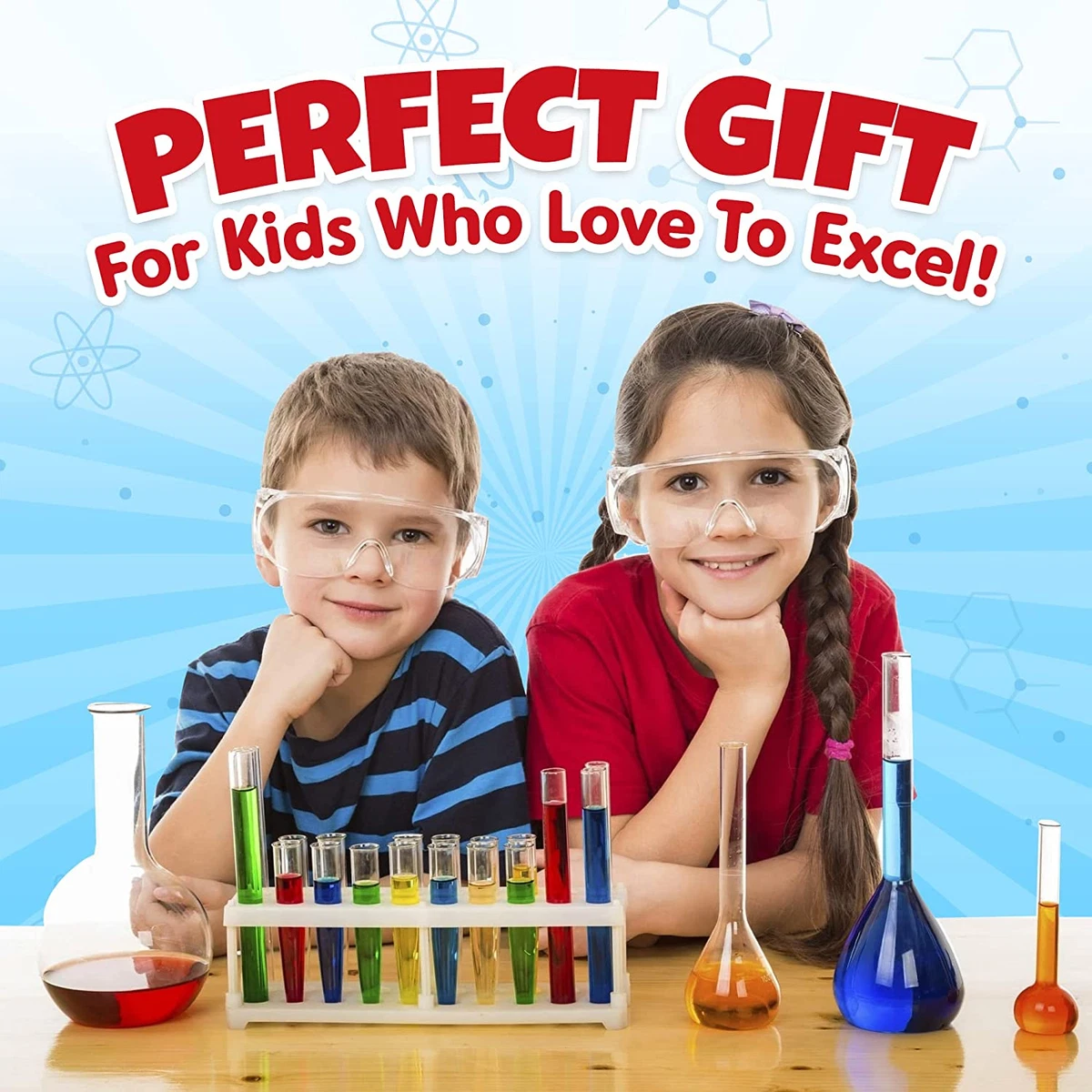 52 Extreme Kids Chemistry Experiments Set STEM Activities