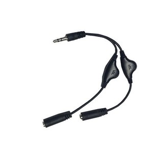 Cable-divisor-audio-estereo-Jack-3-5mm-con-control-volumen-0-15-M-Negr-G