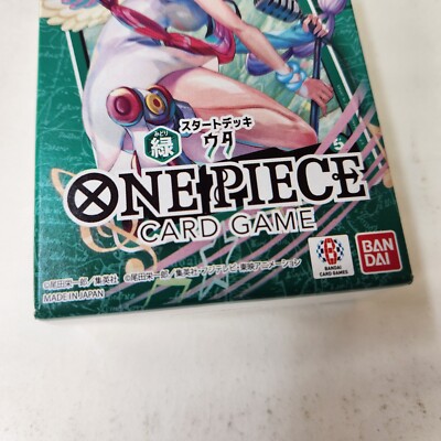 Bandai ONE PIECE ST-16 Green Uta Starter Deck JAPANESE Ver. Cards