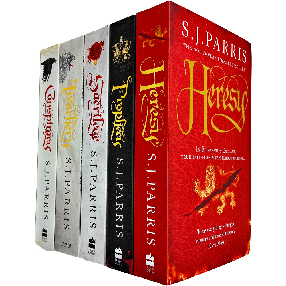 S. J. Parris By Giordano Bruno Series 5 Books Collection Set