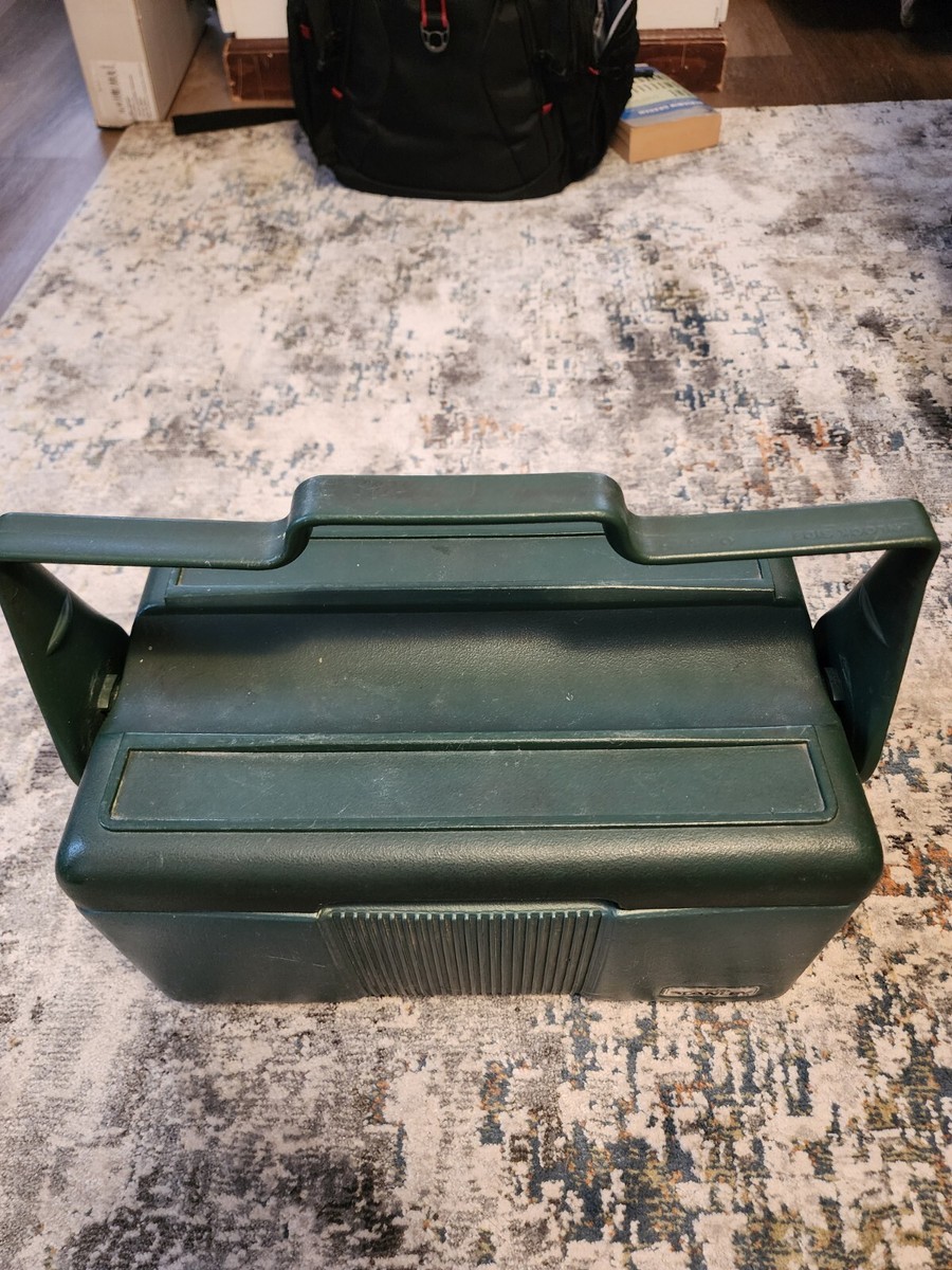 Vintage Stanley Aladdin Green Insulated Lunch Box Cooler NO