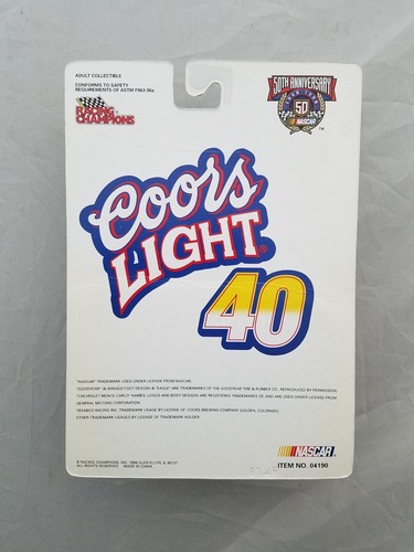 1998 Sterling Marlin #40 Coors Light 50th Anniversary Gold 1/64 Nascar NIP - Picture 2 of 2