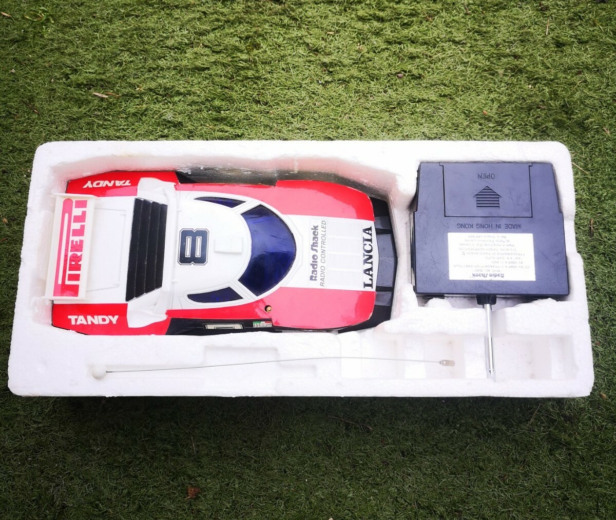 Voiture De Police Programmable Tandy Radio Shack – Vintage Dans Boîte, état Correct
