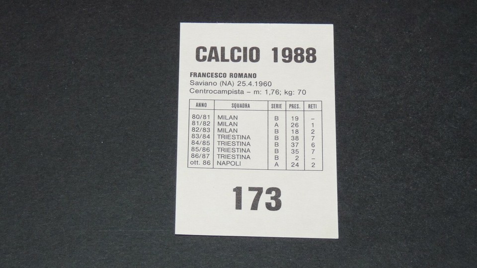 95 LANDUCCI VIOLA FIORENTINA FOOTBALL CALCIO 1987-1988 EUROFLASH ITALIA PANINI