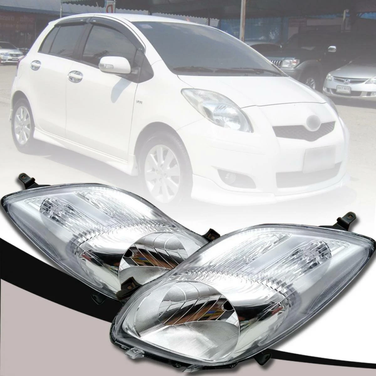 Toyota Headlights for Toyota Yaris for sale | eBay