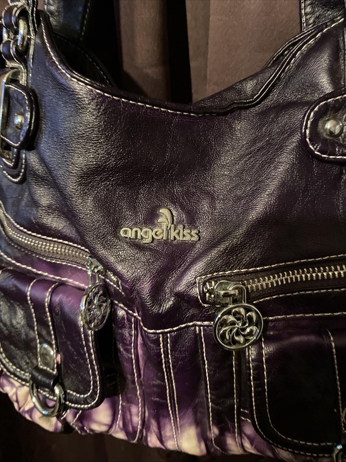 angel kiss purse Purple eBay