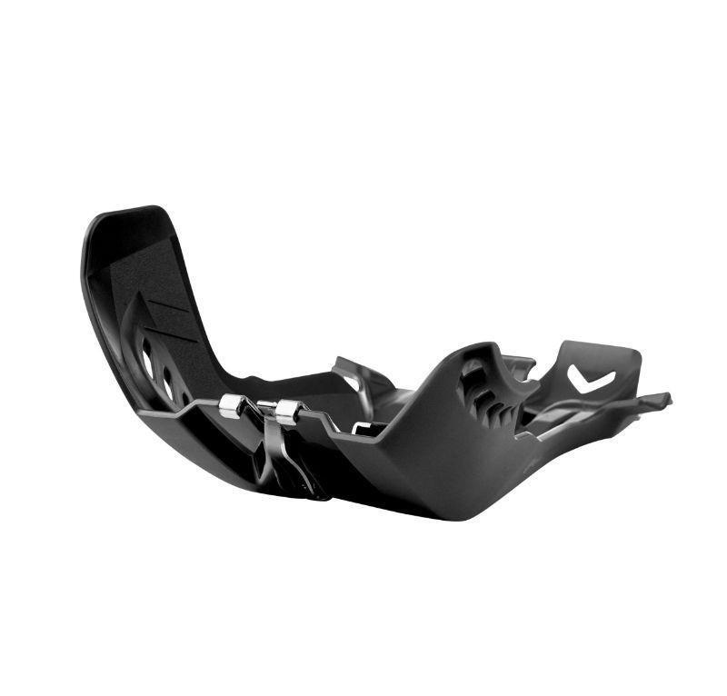 Sabot moteur alu renforcé avec protection biellette pour KTM 250 SX et Husqvarna TC 300