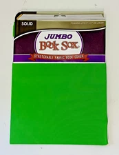 Green Jumbo Book Sox Stretchable Fabric Book Cover