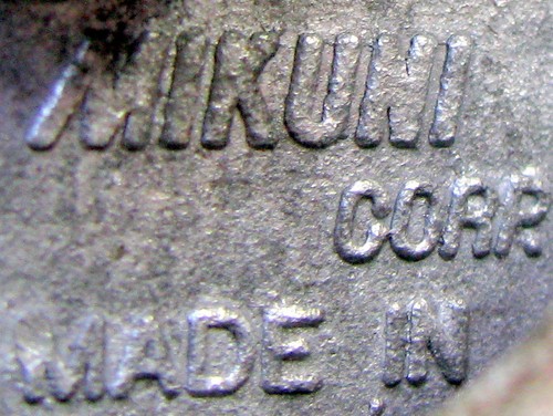 Vergaser MIKUNI 32DITF-2 Ultraschallgereinigt original - Bild 5 von 5