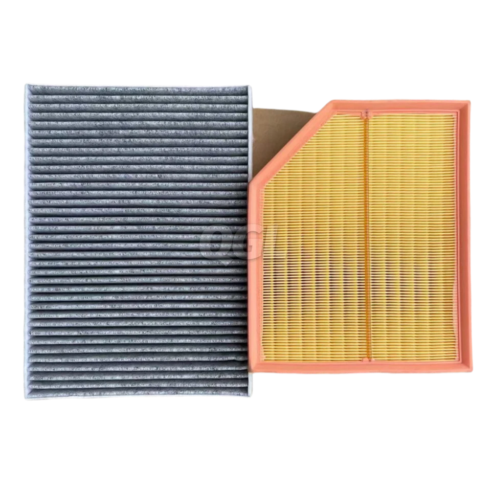 Engine & Carbonized Cabin Air Filter For 2017-22 Volvo S90 V90 XC90 V60 S60 XC60 Foto 3 de 4