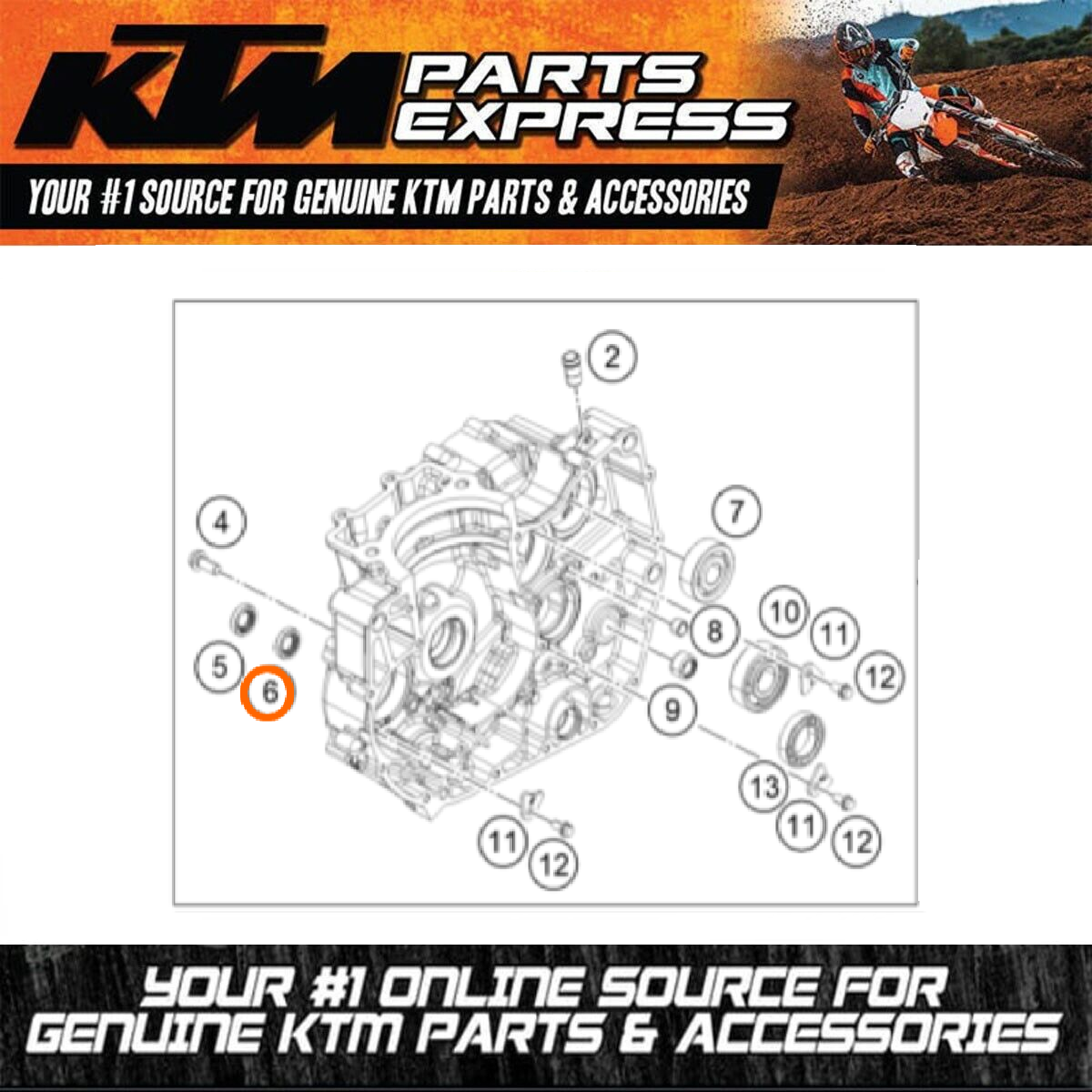 KTM OEM Part 0760122406 for sale online | eBay