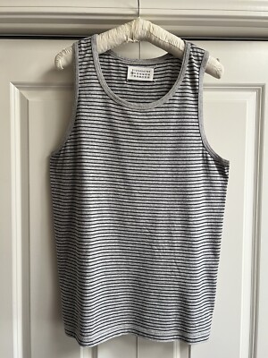 MAISON MARGIELA Line 10 Striped Tank Top Sz.52 /Rick Owens/ | eBay