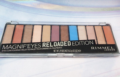 Rimmel London Magnif'eyes Eyeshadow Palette 012 Reloaded Edition 0.5 oz