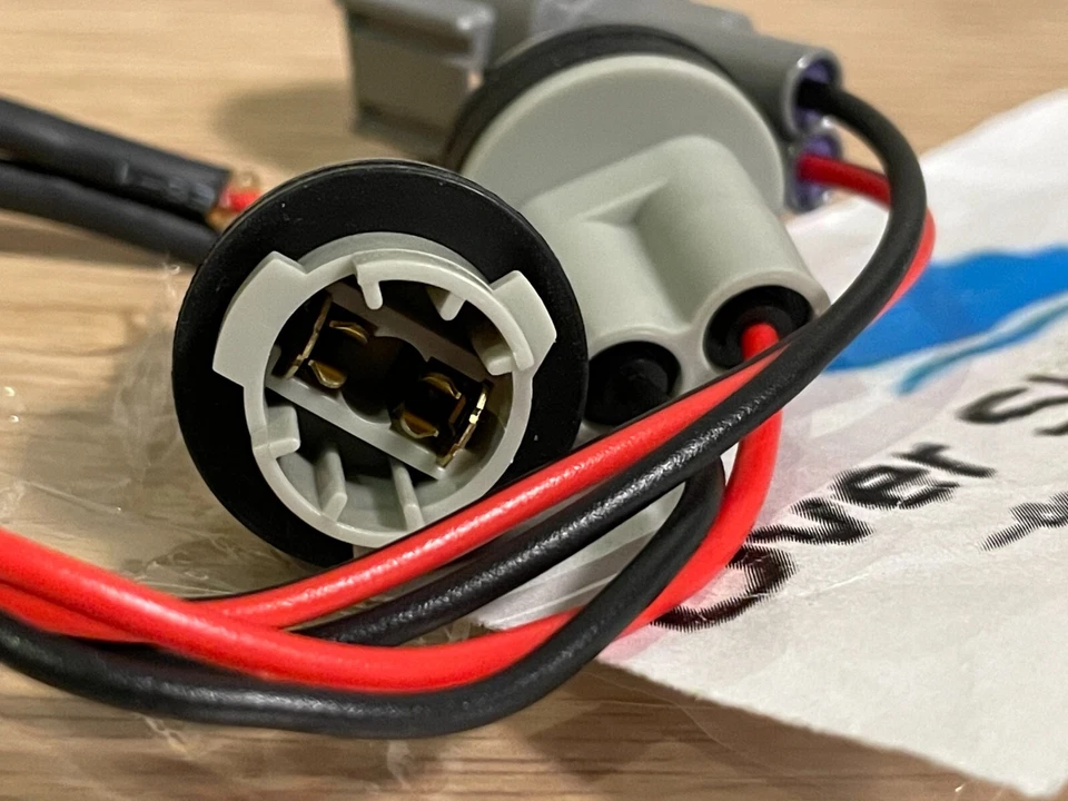 Nissan Genuine 240SX Silvia S14 Turn Signal Pigtail Harness Pair 26242-80F00 OEM Foto 4 de 4