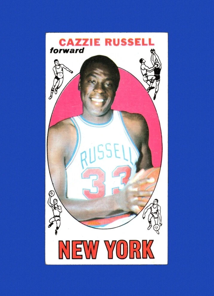 Cazzie Russell trading card