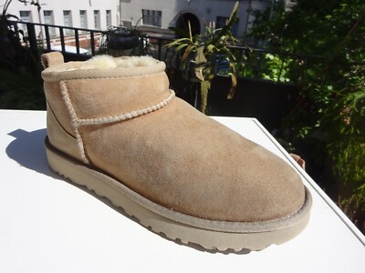 UGG AUSTRALIA 1116109 Classic Ultra Mini Boot Da Stiefel LAMMFELL