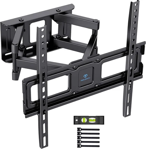 PERLESMITH TV Wall Bracket,Swivel Tilt for 26-70 Inch Flat & Curved TVs upto45kg