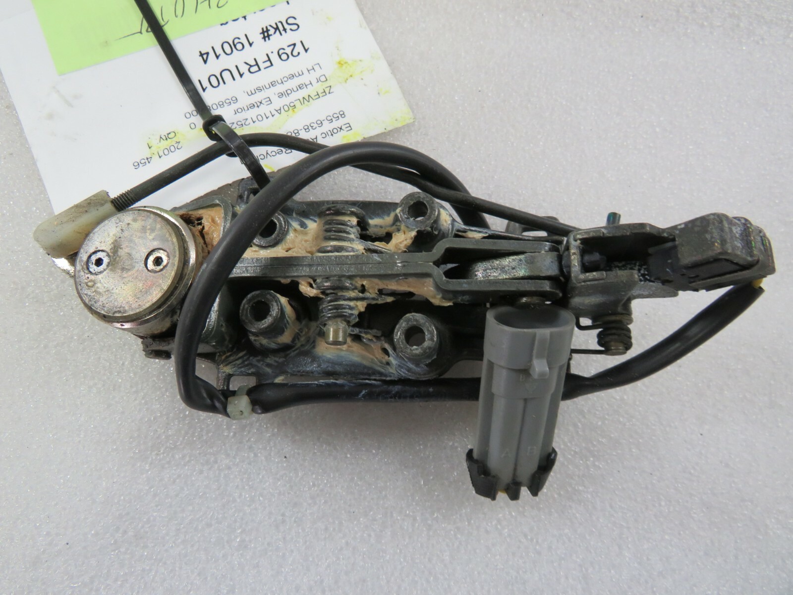 Ferrari 456, LH, Left Door Mechanism, Used, P/N 65808300