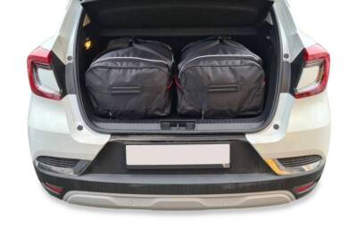 RENAULT CAPTUR HEV 2022+ KJUST Dedizierte Kofferraumtaschen  2 stk