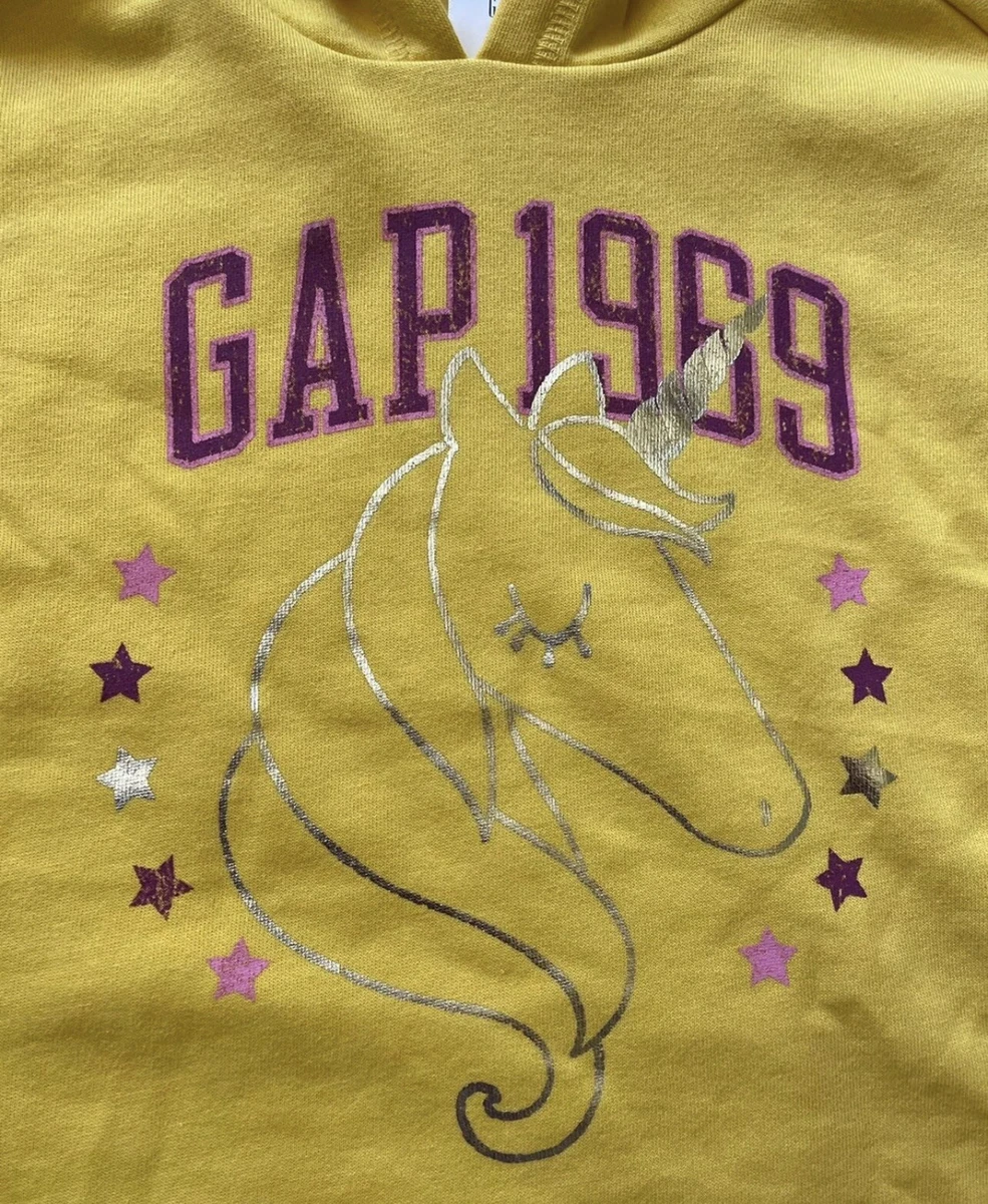 Baby Gap toddler girls size 12 - 18 unicorn Logo hoodie - New with tags |  eBay
