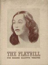 Barry Fitzgerald "KINDRED" Aline McMahon / Paul Vincent Carroll 1939 Playbill