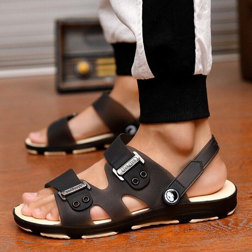 Men Sandals Gladiator Sandals Beach Sandal summer slip on loafer Footwear |  eBay