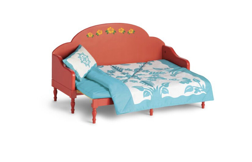 American Girl Doll Nanea’s Bed & Hawaiian Quilt Pillow Mattress eBay