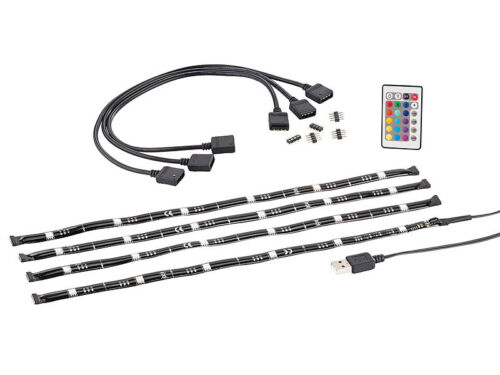 Kit de rétroéclairage USB LED RVB LT-200.col pour TV 46 à 70" - Lunartec - Photo 1/4