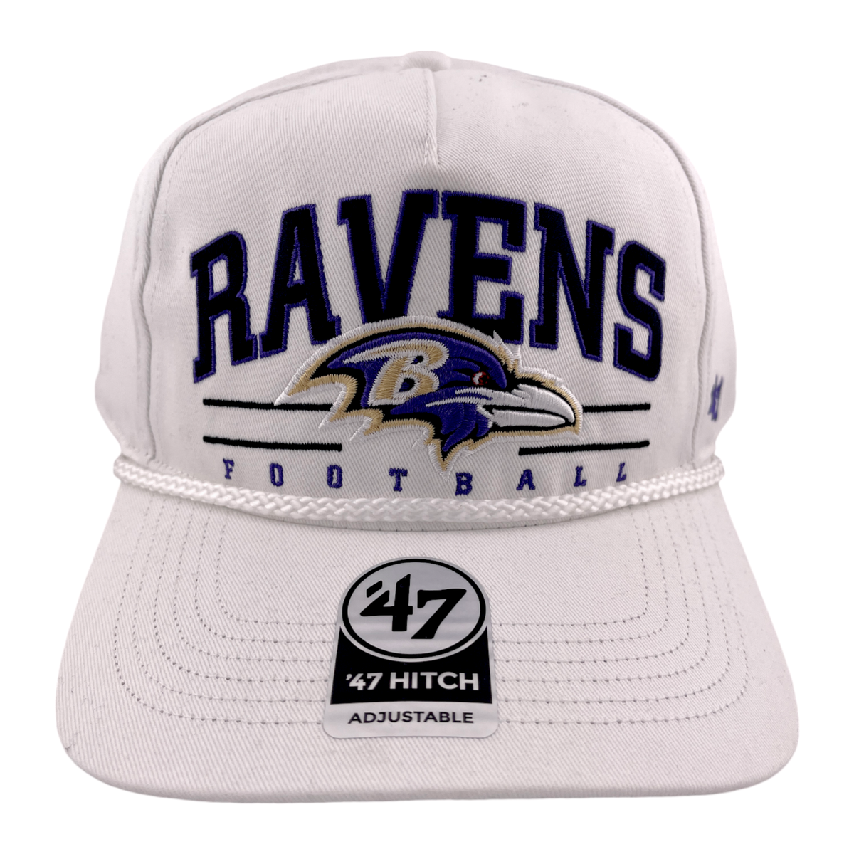 47 Brand Baltimore Ravens NFL Roscoe Hitch A-Frame Snapback