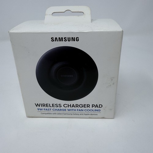 Samsung Wireless 9W Charger Pad Lüfter Kühlung für iPhone 8, S10, Watch, Note10 Neu