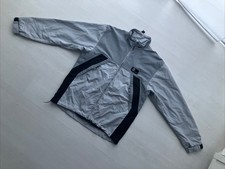 Odlo Jacke L XL Herren Grau Sportjacke Trainingsjacke Atmungsaktiv Gefüttert