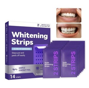 Dr.Dent Whitening Strips blanqueamiento dental blanqueamiento dental 14x2 tiras 28 aplicaciones 