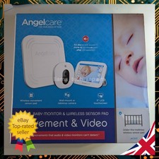 Angelcare AC517 Babyphone (inkl. Akku + neuem Ladeanschluss) + Kamera + Pad
