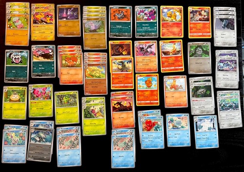 Pokemon TCG 58 Card Evolution Lot Charmander Ampharos Metagross Ninetales