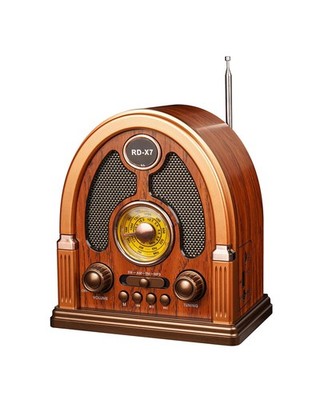 Vintage Portable AM/FM/SW Radio with Bluetooth & TWS Stereo, USB/TF Playback,...