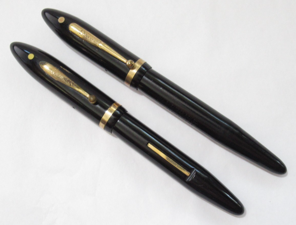 Vintage Sheaffer Lifetime Balance Oversize Lever Fill Fountain Pen 5 1/ ...