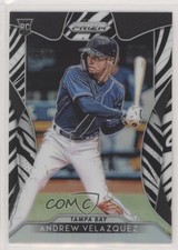 2019 Panini Prizm Tier III Zebra Prizm 39/99 Andrew Velazquez #253 5l1