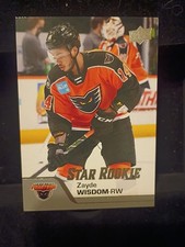 ZAYDE WISDOM 2020-21 UPPER DECK AHL HOCKEY STAR ROOKIE