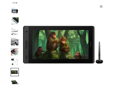 Huion Kamvas Pro 16 15,6 zoll Grafik Tablet Monitor Batterie-Freies Pen Display