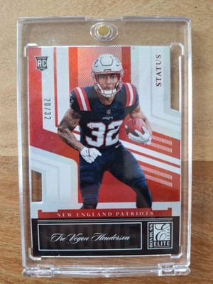 2025 Donruss Elite TreVeyon Henderson Rookie Card Die-Cut /32 Patriots