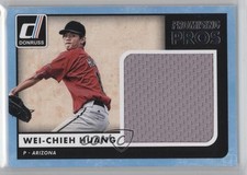 2016 Panini Donruss Promising Pros Materials Wei-Chieh Huang #PPM-WH 0j6