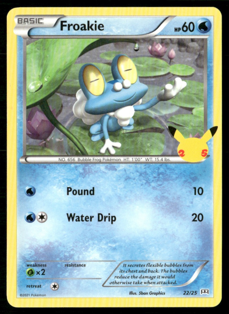 2021 Other - McDonald's Collection 2021 Froakie Basic/Promo #22
