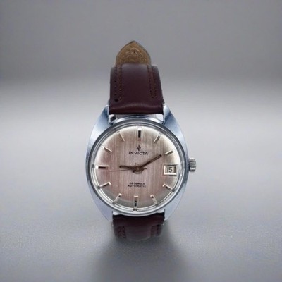 Vintag Armbanduhr Invicta Automatic 25 Jewels 34mm