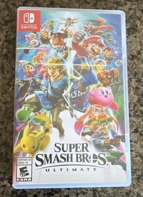 Nintendo Super Smash Bros Ultimate Switch Multiplayer Online E10+ NTSC 2018