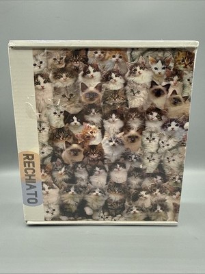 Cat Collage Jigsaw Puzzle 1000 Pieces 50x70cm New Sealed