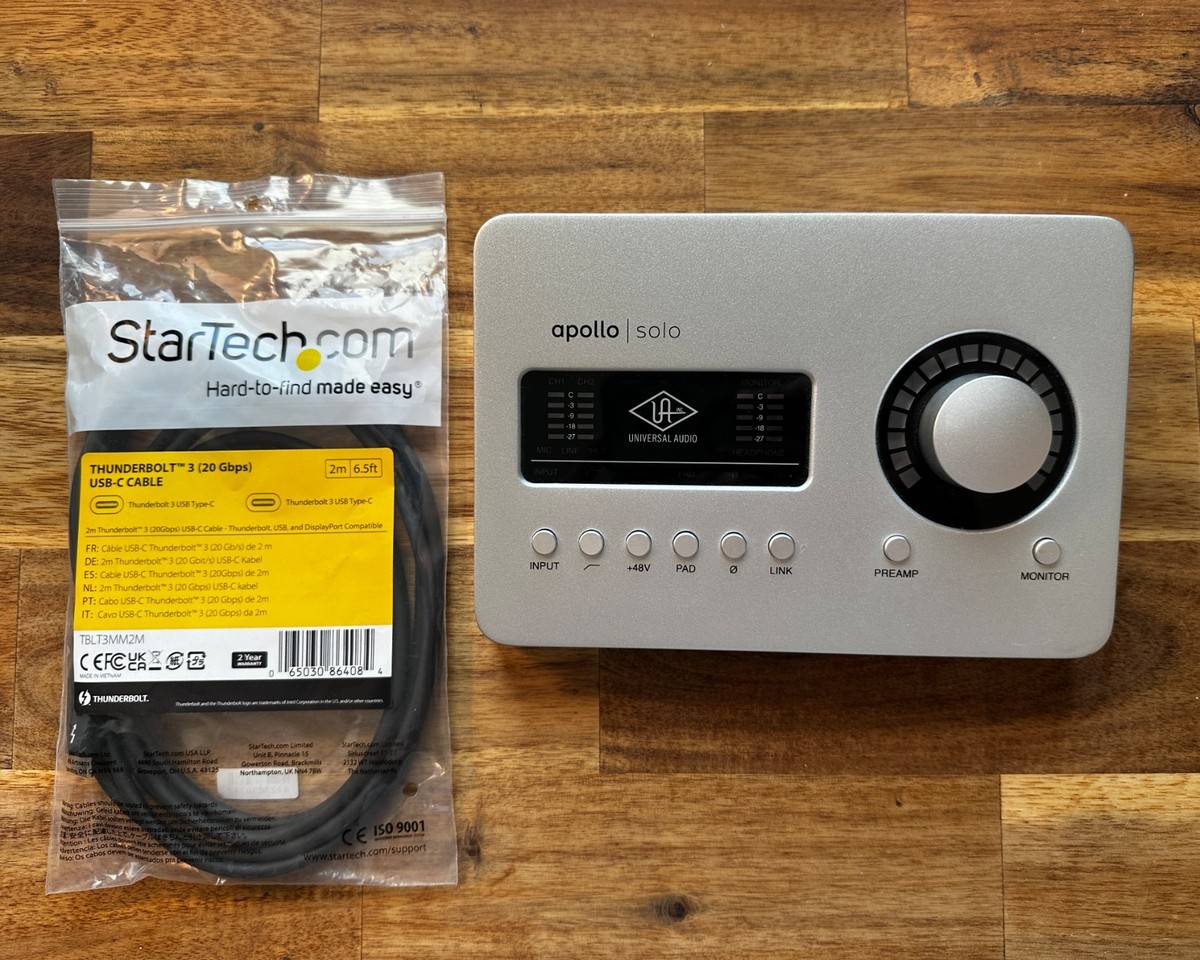 Universal Audio Thunderbolt 3 Apollo Solo Audio Interface +