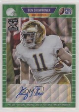 2021 Leaf Pro Set Metal 1989 Auto Green Wave /20 Ben Skowronek #PA-BS1 Auto 7m3
