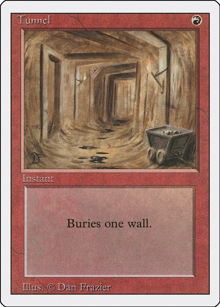 Tunnel #181 (LP) Revised Edition (3ED) MTG